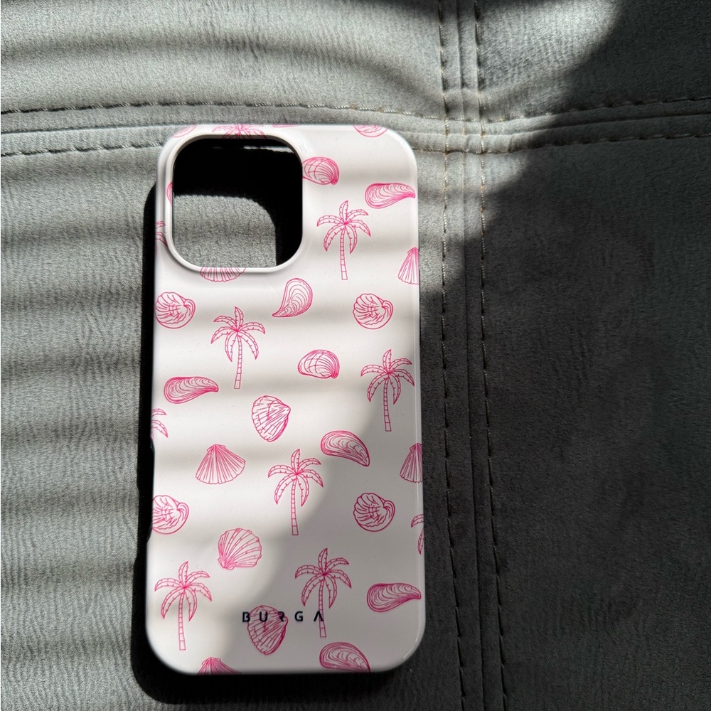 Burga Pink Palm Tree Phone Case